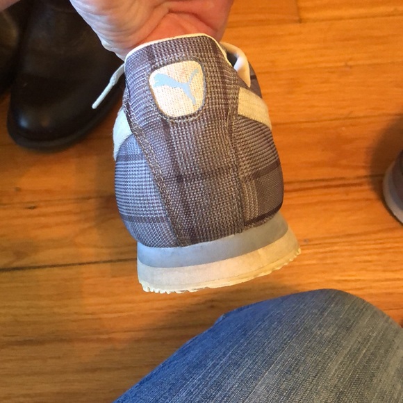 Plaid Puma sneakers - Picture 7 of 8